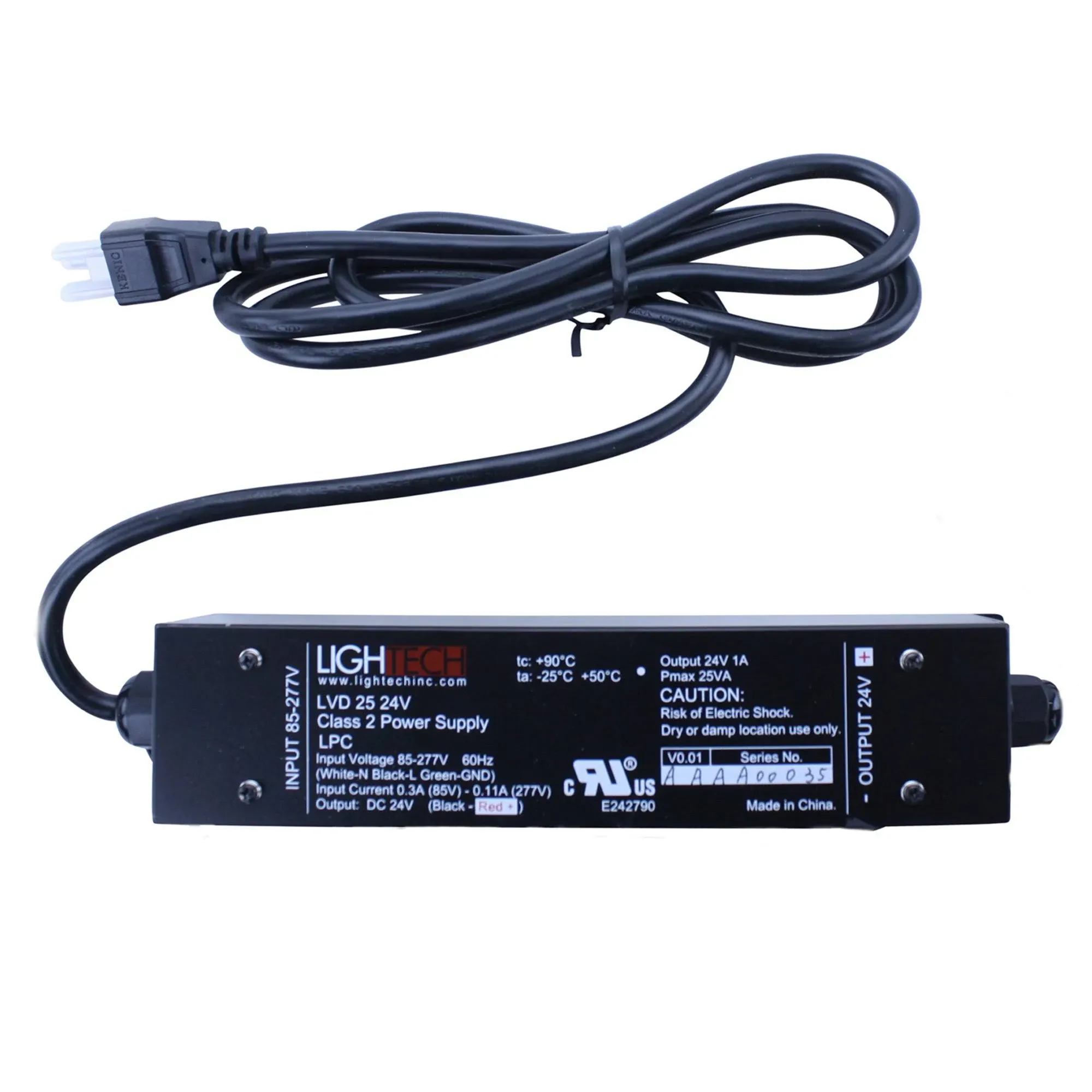GE 66920 - 25 Watt Output 120-277 Volt Input Constant Voltage LED Driver ...