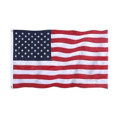 Jetlifee American 2-Sided Polyester House Flag Size: 24 x 36, Material: 420D Polyester