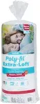 Poly-Fil Extra-Loft 100% Polyester Batting by , 90"x108", Precut, White NEW