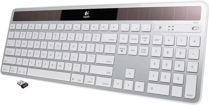 Logitech k750 Wireless Solar Keyboard for Mac