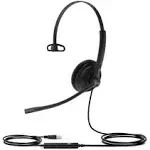 Yealink UH34 Lite Mono Corded USB Headset - UC Version