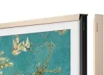 Samsung 55" The Frame Customizable Bezel - Sand Gold Metal