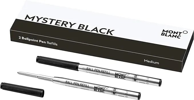 Montblanc Ballpoint Pen Refills – Refill Cartridges with a Broad Tip for Montblanc Ball Pens